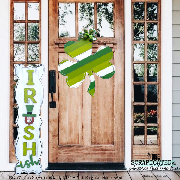 Porch Candy® St. Patrick's Day Changeable Porch Sign Irishish Leprechaun