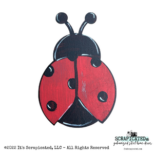 Spring Door Hanger Ladybug