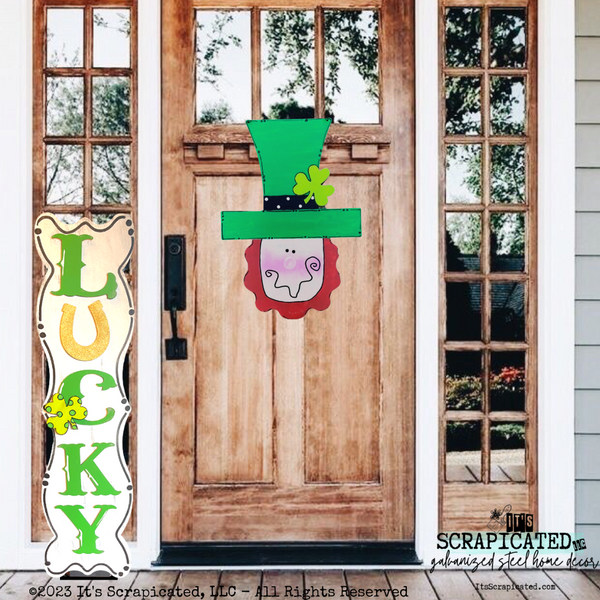 St. Patrick's Day Door Hanger Leprechaun