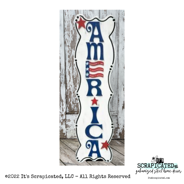 Porch Candy® Patriotic Changeable Porch Sign America