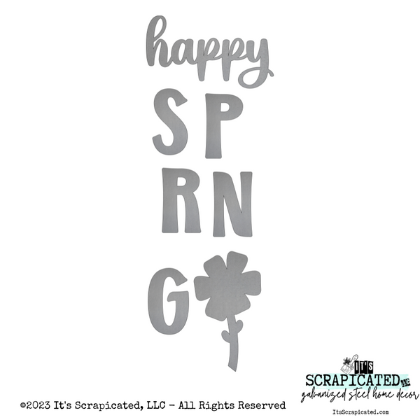 Porch Candy® - HAPPY SPRING - Bare Metal Design Set