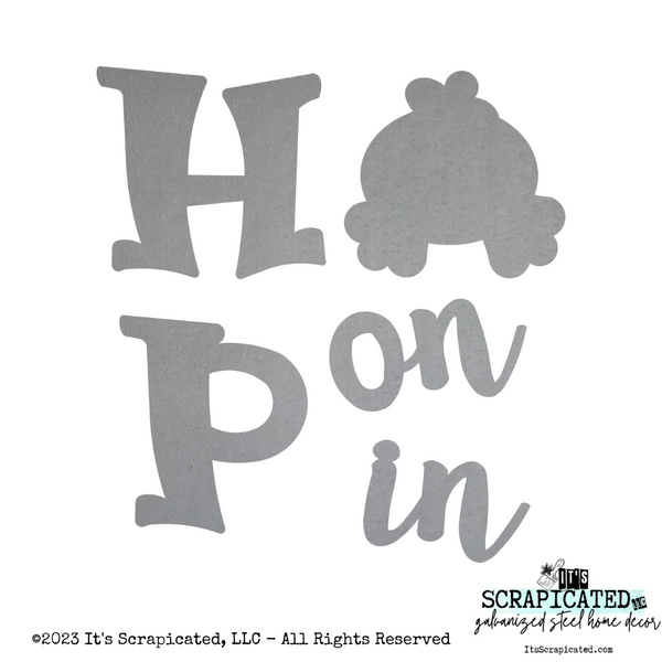 Porch Candy® - HOP ON IN - Bare Metal Design Set It's Scrapicated, LLC
