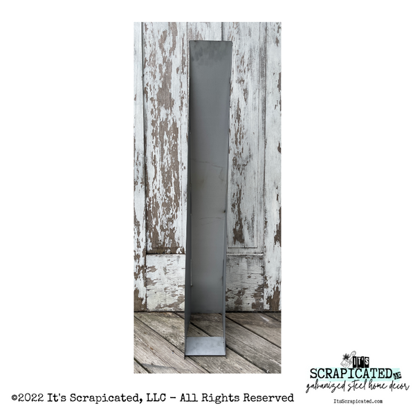 Porch Candy® Changeable Porch Sign COMPLETE DISPLAY Base (ORIGINAL Cream & Teal)