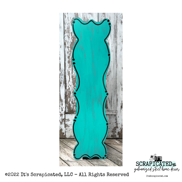 Porch Candy® Changeable Porch Sign COMPLETE DISPLAY BASE (PICK YOUR COLOR & SHAPE)