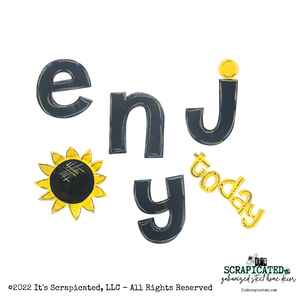 Porch Candy® Changeable Porch Sign Enjoy Today Sunflower