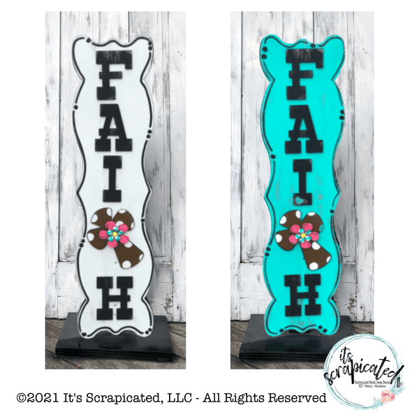 Porch Candy®  Easter Changeable Porch Sign Faith Cross