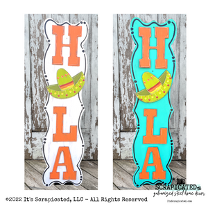 Porch Candy® Changeable Porch Sign Hola Sombrero