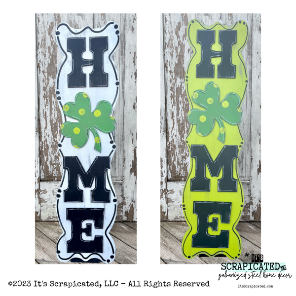 Porch Candy® St Patrick's Day Changeable Porch Sign Home Shamrock