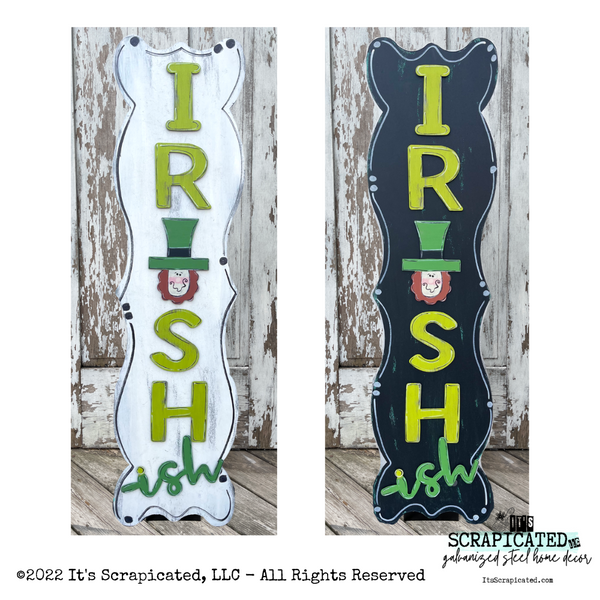 Porch Candy® St. Patrick's Day Changeable Porch Sign Irishish Leprechaun