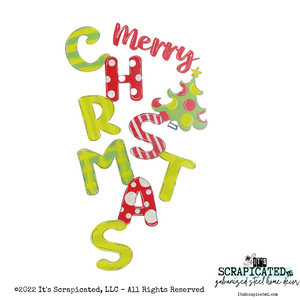 Porch Candy® Christmas Changeable Porch Sign Merry Christmas