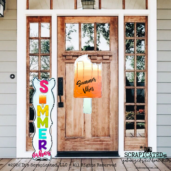 Summer Door Hanger Popsicle
