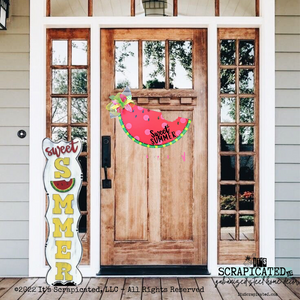 Porch Candy® Summer Changeable Porch Sign Sweet Summer Watermelon
