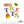 Load image into Gallery viewer, Porch Candy® Halloween Changeable Porch Sign Ticks & Treats Candy Corn