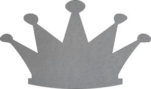 Bare Metal - Princess Crown 22 inch It's Scrapicated, LLC  Edit alt text