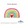 Load image into Gallery viewer, Spring Door Hanger Rainbow