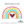 Load image into Gallery viewer, Spring Door Hanger Rainbow