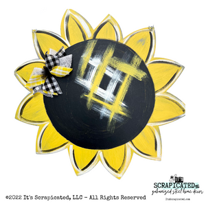 Summer Door Hanger Sunflower