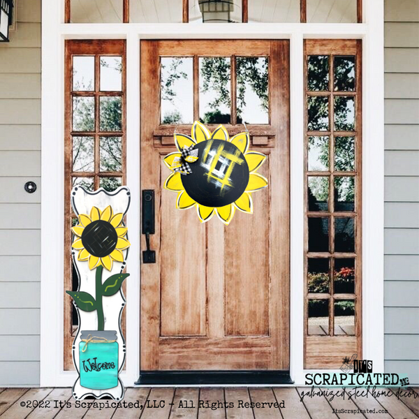 Porch Candy® - SUNFLOWER IN A MASON JAR - Design Set