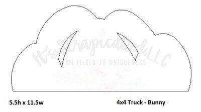 Bare Metal - 4X4 Truck - Bunny It's Scrapicated, LLC