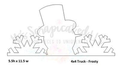 Bare Metal - 4X4 Truck - Frosty It's Scrapicated, LLC