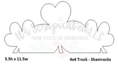 Bare Metal - 4X4 Truck - Shamrocks It's Scrapicated, LLC