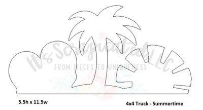 Bare Metal - 4X4 Truck - Summertime It's Scrapicated, LLC