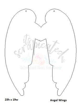 Bare Metal - Angel Wings It's Scrapicated, LLC