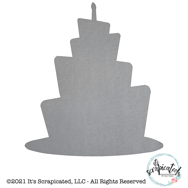 Bare Metal - Birthday Cake It's Scrapicated, LLC
