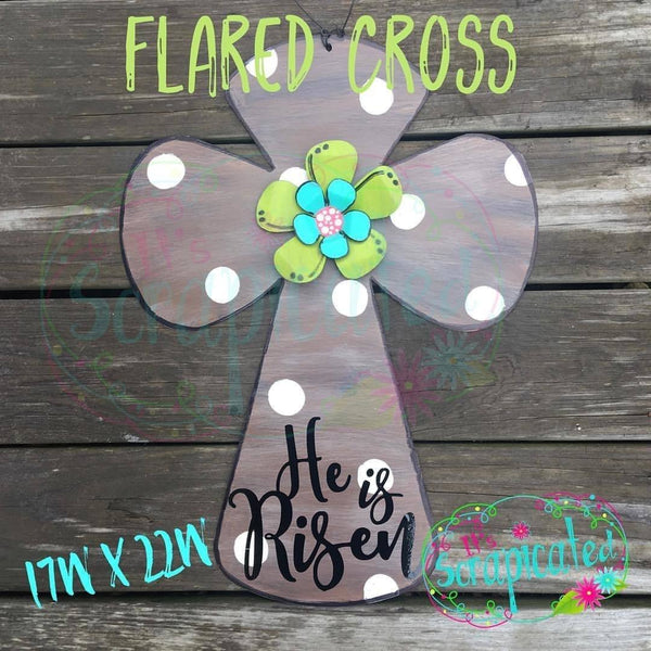 Bare Metal - Flare Cross It's Scrapicated, LLC