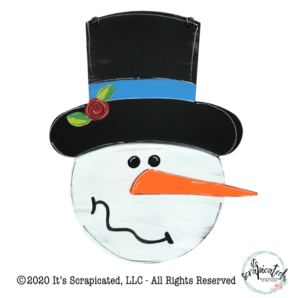Bare Metal - Frosty Snowman It's Scrapicated, LLC 