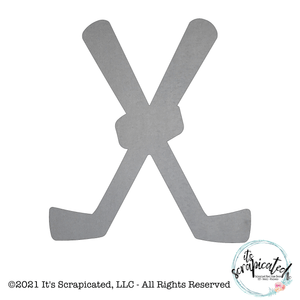Bare Metal - Hockey Sticks It's Scrapicated, LLC 