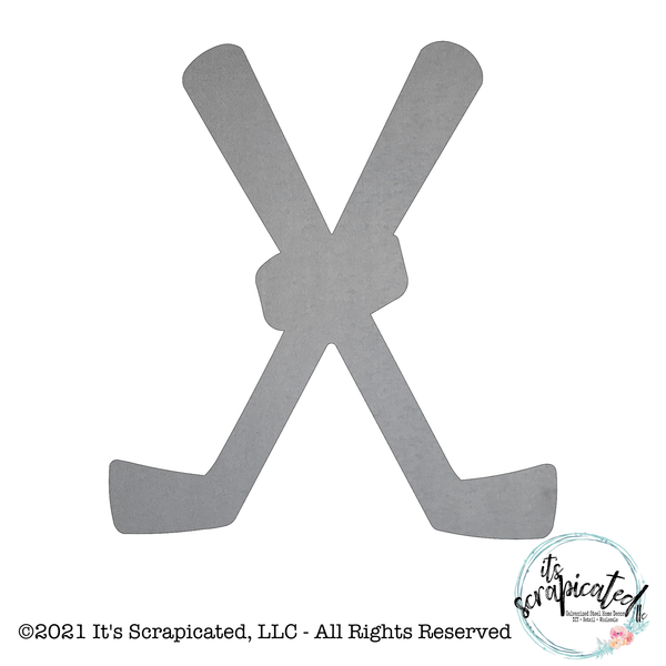 Bare Metal - Hockey Sticks It's Scrapicated, LLC