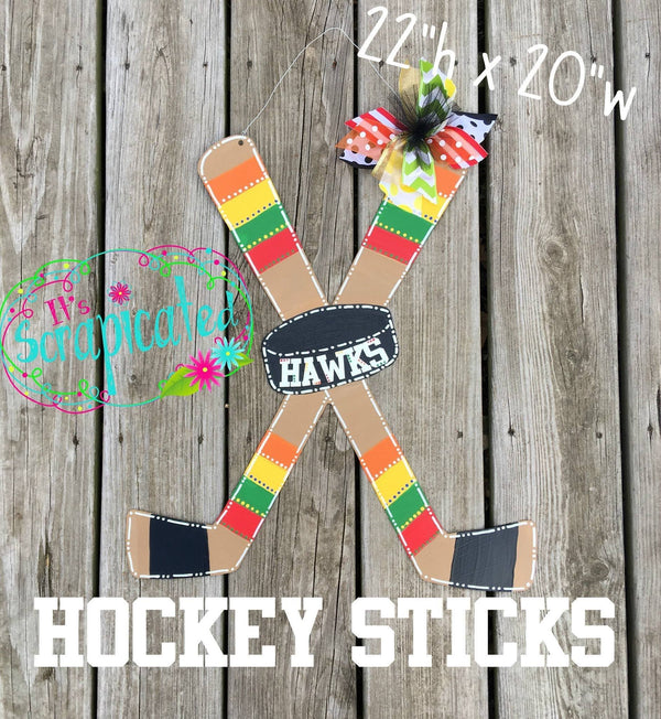 Bare Metal - Hockey Sticks It's Scrapicated, LLC