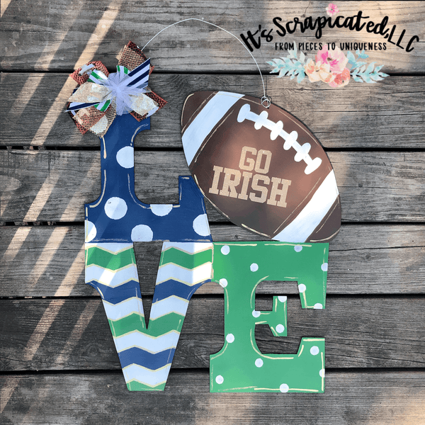 Bare Metal - Love Football It's Scrapicated, LLC