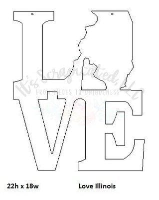 Bare Metal - Love Illinois It's Scrapicated, LLC