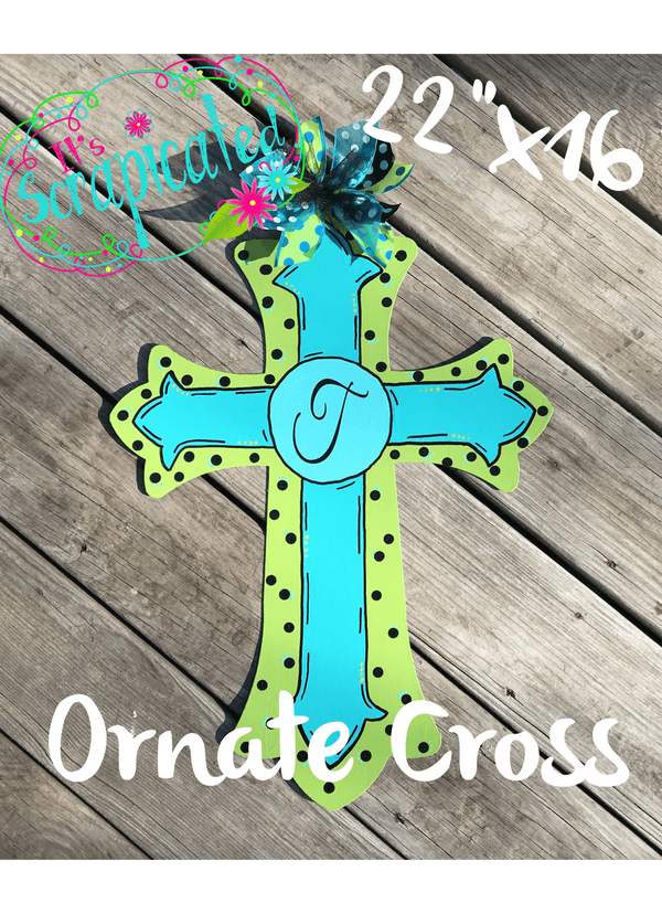 Bare Metal - Ornate Cross It's Scrapicated, LLC