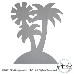 Bare Metal - Palm Tree It's Scrapicated, LLC 