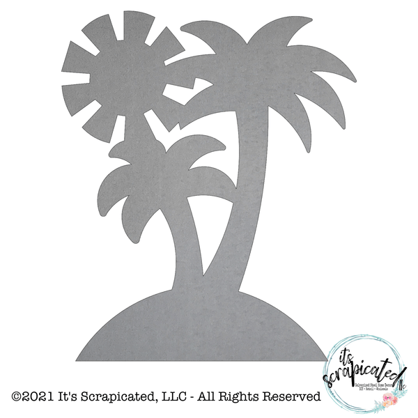 Bare Metal - Palm Tree It's Scrapicated, LLC