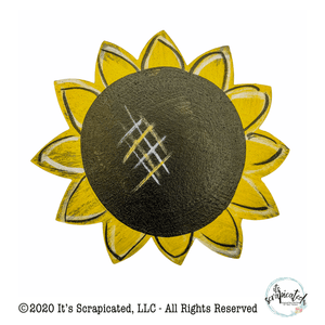 Bare Metal - Sunflower It's Scrapicated, LLC 