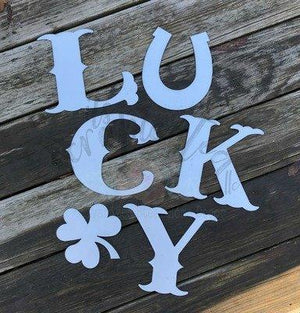 Porch Candy® - LUCKY - Bare Metal Design Set It's Scrapicated, LLC 