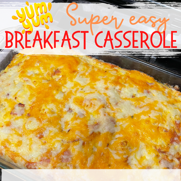 Breakfast Casserole - So Easy! – It's Scrapicated, LLC