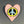 Load image into Gallery viewer, Magnet heart peace sign
