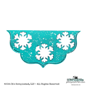 Winter Changeable Door Hanger Door Candy™ Snowflakes