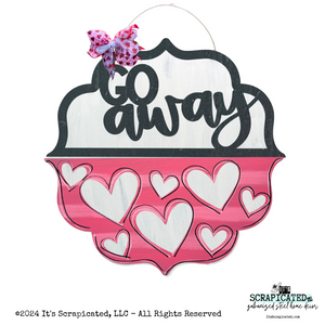 Valentine's Day Changeable Door Hanger Door Candy™ Hearts