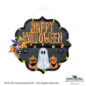 Halloween Changeable Door Hanger Door Candy™ Happy Halloween