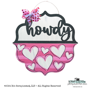 Valentine's Day Changeable Door Hanger Door Candy™ Hearts