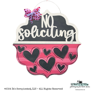 Valentine's Day Changeable Door Hanger Door Candy™ Hearts