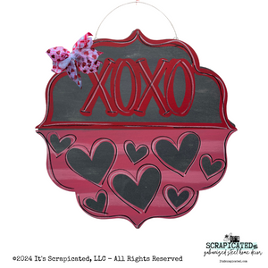 Valentine's Day Changeable Door Hanger Door Candy™ Hearts