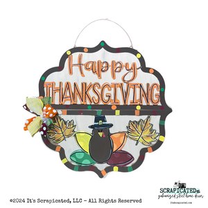 Halloween Changeable Door Hanger Door Candy™ Turkey