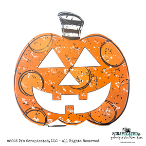 Free Standing Jack O Lantern Smiling Face Home Decor and Porch